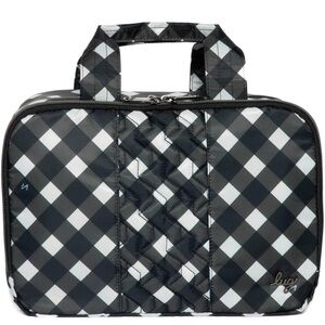 Lug flatbed deluxe- gingham black